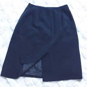 High waisted A-line skirt